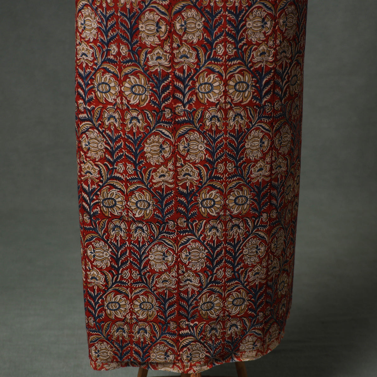 Patchwork Kalamkari Block Print Cotton Unstitched Kurta Material (2.5m) 10
