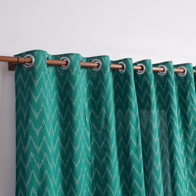 Pochampally Ikat Door Curtain (7 x 3 Feet) (Single Piece) 09