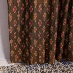 Pochampally Ikat Door Curtain (7 x 3 Feet) (Single Piece) 11