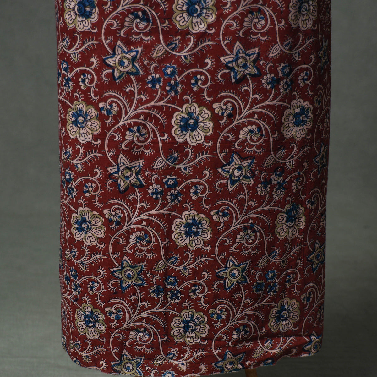Patchwork Kalamkari Block Print Cotton Unstitched Kurta Material (2.5m) 20