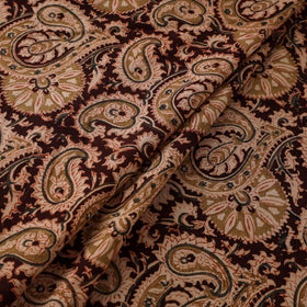 Pedana Hand Block Kalamkari Print Natural Dyed Cotton Fabric 01
