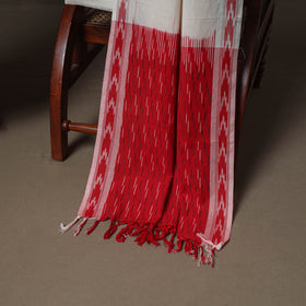 Pochampally Ikat Woven Cotton Unstitched Dress Material: Kurta, Bottom & Dupatta 06