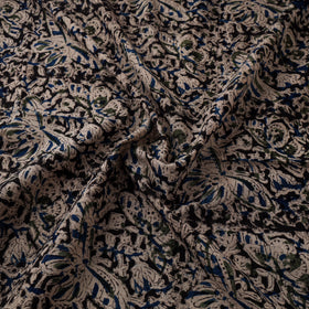 Pedana Hand Block Kalamkari Print Natural Dyed Cotton Fabric 03