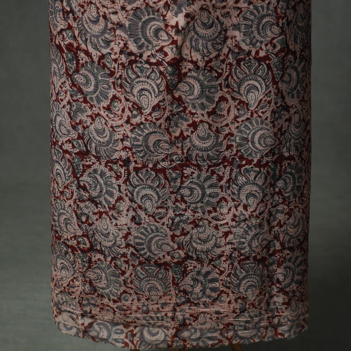 Patchwork Kalamkari Block Print Cotton Unstitched Kurta Material (2.5m) 23