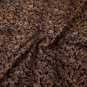 Pedana Hand Block Kalamkari Print Natural Dyed Cotton Fabric 06