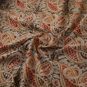 Pedana Hand Block Kalamkari Print Natural Dyed Cotton Fabric 08