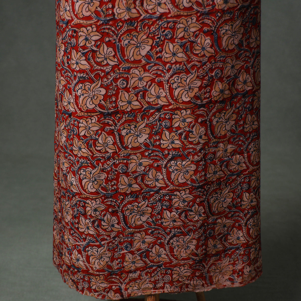 Patchwork Kalamkari Block Print Cotton Unstitched Kurta Material (2.5m) 29
