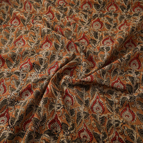Pedana Hand Block Kalamkari Print Natural Dyed Cotton Fabric 11
