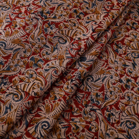 Pedana Hand Block Kalamkari Print Natural Dyed Cotton Fabric 10