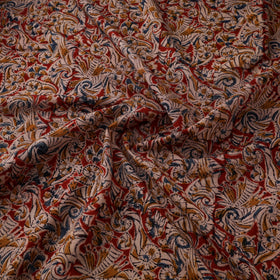 Pedana Hand Block Kalamkari Print Natural Dyed Cotton Fabric 10