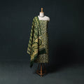 Kutch Hand Block Batik Print Cotton 3pc Unstitched Dress Material Suit Set 06