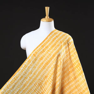 Yellow - Tie & Dye Pure Cotton Shibori Fabric 21