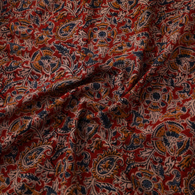 Pedana Hand Block Kalamkari Print Natural Dyed Cotton Fabric 13