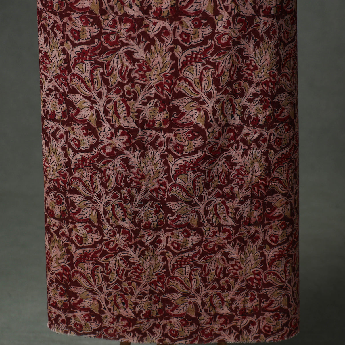 Patchwork Kalamkari Block Print Cotton Unstitched Kurta Material (2.5m) 36