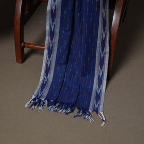 Pochampally Ikat Woven Cotton Unstitched Dress Material: Kurta, Bottom & Dupatta 12