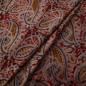 Pedana Hand Block Kalamkari Print Natural Dyed Cotton Fabric 19