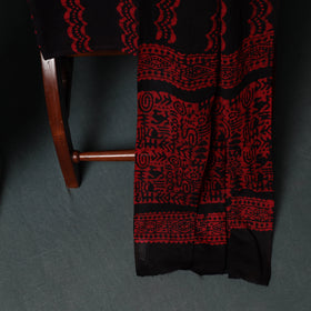 Kutch Hand Block Batik Print Cotton 3pc Unstitched Dress Material Suit Set 11