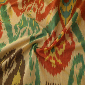 Pochampally Central Asian Ikat Pure Cotton Fabric 03