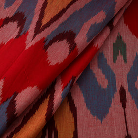 Pochampally Central Asian Ikat Pure Cotton Fabric 04