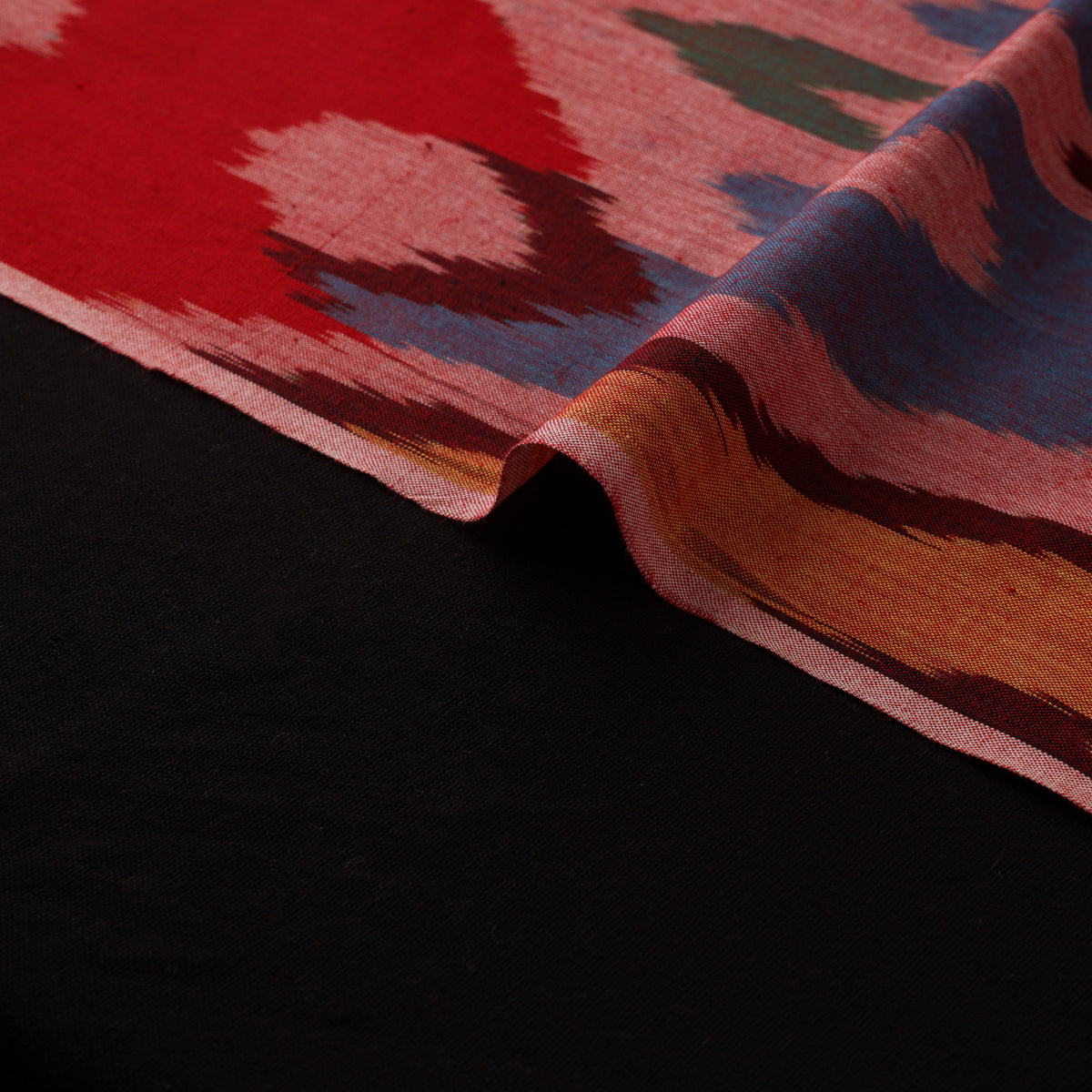 Pochampally Central Asian Ikat Pure Cotton Fabric 04