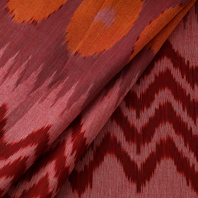 Pochampally Central Asian Ikat Pure Cotton Fabric 05