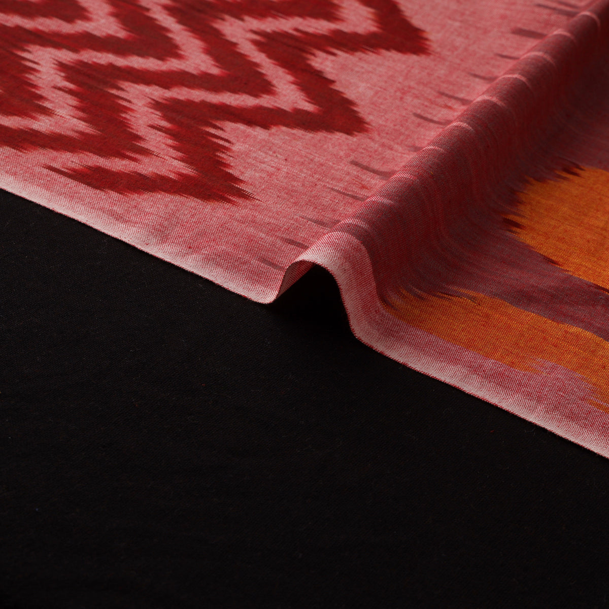 Pochampally Central Asian Ikat Pure Cotton Fabric 05