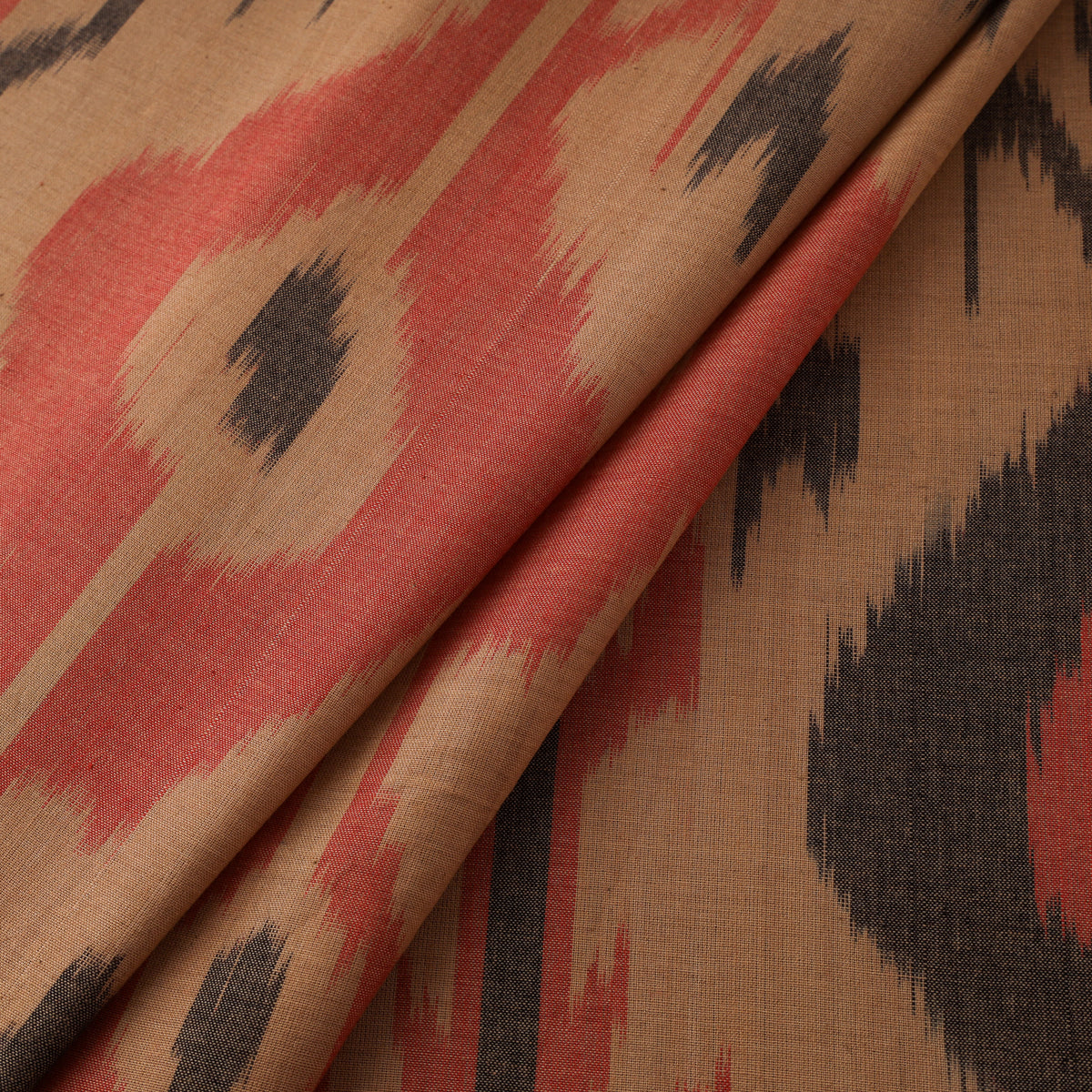 Pochampally Central Asian Ikat Pure Cotton Fabric 07