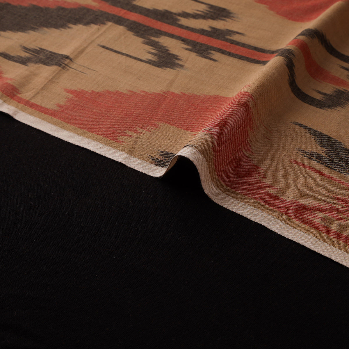Pochampally Central Asian Ikat Pure Cotton Fabric 07