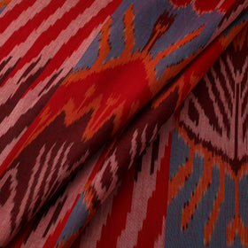 Pochampally Central Asian Ikat Pure Cotton Fabric 09