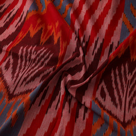 Pochampally Central Asian Ikat Pure Cotton Fabric 09