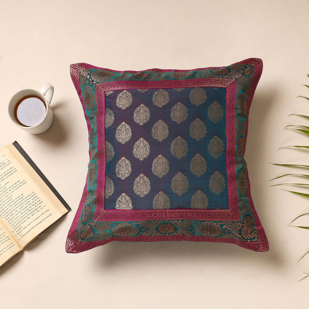 Banarasi Silk Cushion Cover