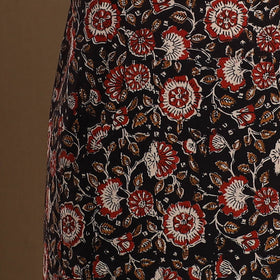 Buy Black Bagru Block Print Cotton Apron with Pocket