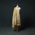 Kutch Hand Block Batik Print Cotton 3pc Unstitched Dress Material Suit Set 22