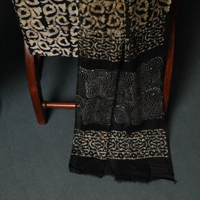 Kutch Hand Block Batik Print Cotton 3pc Unstitched Dress Material Suit Set 23