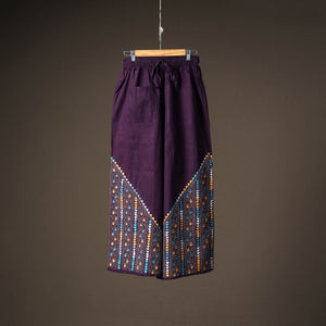 Bengal Kantha Hand Embroidered Cotton Palazzo 01