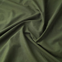 Green - Prewashed Plain Cotton Fabric 15