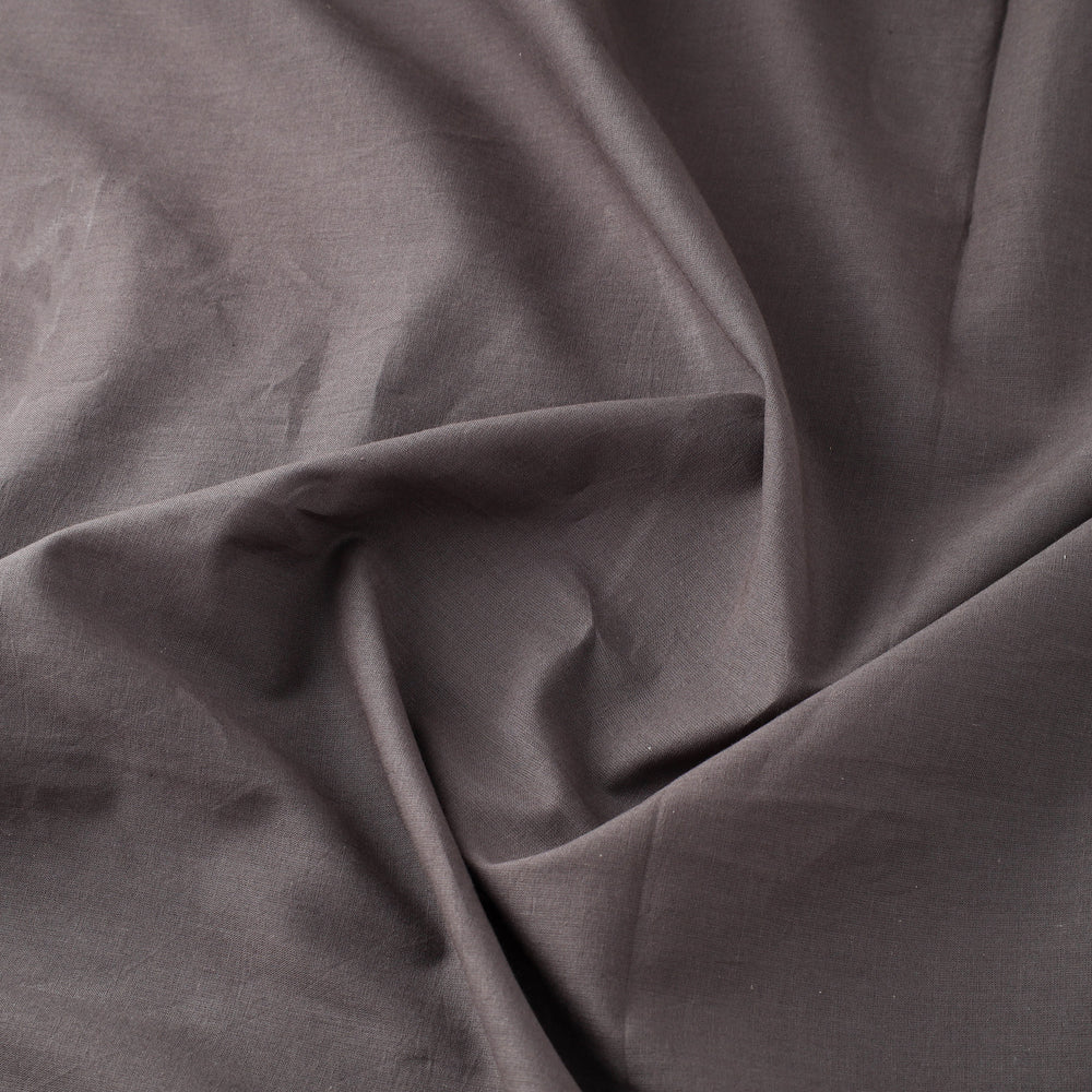 Black - Prewashed Plain Cotton Fabric 17