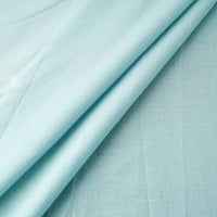 Blue - Prewashed Plain Cotton Fabric 18