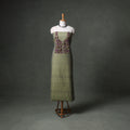 Patchwork mangalagiri handloom cotton unstitched kurta