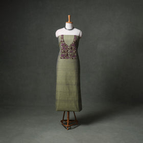 Patchwork mangalagiri handloom cotton unstitched kurta