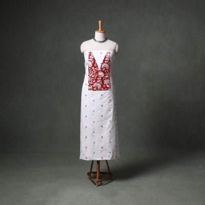 Patchwork Jacquard Buti Cotton Unstitched Kurta Material (2.5M) 79