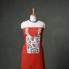 Patchwork Jacquard Buti Cotton Unstitched Kurta Material (2.5M) 80