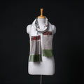 Sanganeri Handloom Chanderi Silk Hand Block Floral Print Stole 17