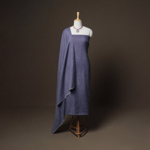 Plain Woolen Unstitched Dress Material: Kurta, Bottom with Dupatta 05