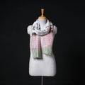 Sanganeri Handloom Chanderi Silk Hand Block Floral Print Stole 23
