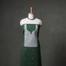 Patchwork Jacquard Buti Cotton Unstitched Kurta Material (2.5M) 84