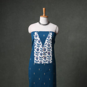 Patchwork Jacquard Buti Cotton Unstitched Kurta Material (2.5M) 86