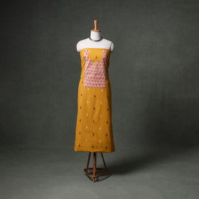 Patchwork Jacquard Buti Cotton Unstitched Kurta Material (2.5M) 87