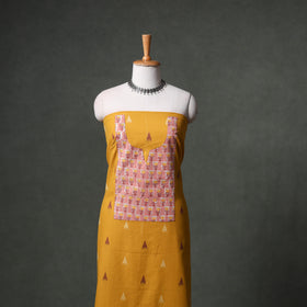 Patchwork Jacquard Buti Cotton Unstitched Kurta Material (2.5M) 87
