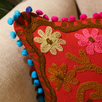 Suzani Embroidery Cushion Cover